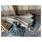 PATIO UMBRELLA AND STAND