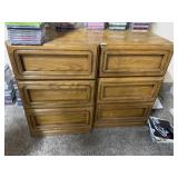 2 - THREE DRAWER SIDE STANDS