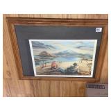 FRAMED PRINT COWBOY DANIEL M RAMSEY #1/12