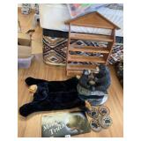 BEAR LIGHT, COASTERS, PLATE, WALL SHELF