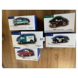 5 DEPARTMENT 56 CARS