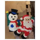 PLASTIC HOLIDAY FIGURES