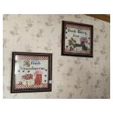 FRESH STRAWBERRY AND JAM SIGN