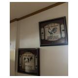 DAIRY PRINT IN FRAME