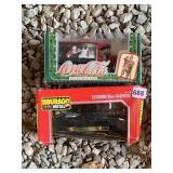 COKE TRUCK, BBURAGO DIE CAST METAL CAR