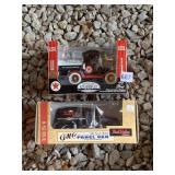 GMC PANEL VAN, TEXACO CAR