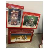 3 LAYOUT BUILDINGS W/ BRIDGE