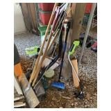 SHOVELS, BROOM, ETC.