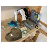 PLATE HANGERS 4, METAL BOX, SLATE HEART, BIG BOOK