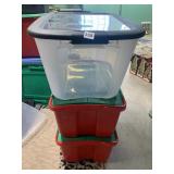 3 TOTES - 2 FLIP TOP