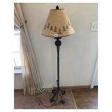 FOREST MOTIF FLOOR LAMP