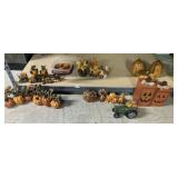 FALL Dï¿½COR AND PLASTIC LEAVES, FALL THANKS