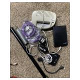 LARGE SPRING, ASSORTED CORDS , ETC.