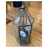 5" CLOCK IN GLASS GAZEBO