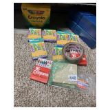 CRAYONS 64 PACK, TAPES, 8 CRAYON SETS, TAPE