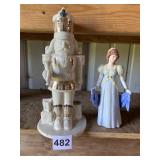 TWO FIGURES INCLUDING LENOX