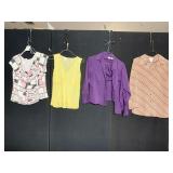 4 BLOUSES XL INCL. DOUBLE TAKE WOMEN