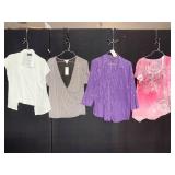 NEW CHARTER CLUB BLACK WHITE TOP AND OTHERS