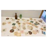 VINTAGE CARDBOARD COASTERS