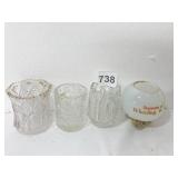 SOUVENIR OF WHEELING WEST VA AND 3 OTHERS