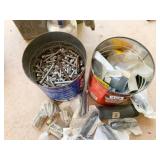 PLASTIC PIPE FITTINGS, SCREWS, ETC.