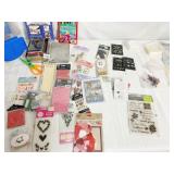 STAMPERS, INK, JEWELRY CHARMS, ETC.