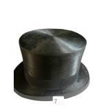 SITTERLEY AND CO. SIZE 7.25 BEAVER TOP HAT