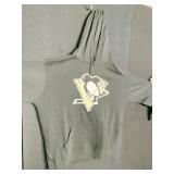 NRA ZIPPER FRONT & PENGUINS HOODIE XL