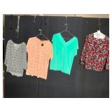 NEW W/ TAGS NOWVELLE 20-22 PEACH TOP W/ LACE