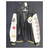 STEELER 8X SUPER BOWL JACKET NFL XL/EX