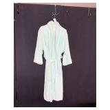 TERRY CLOTH ROBE LIME GREEN ONE SIZE
