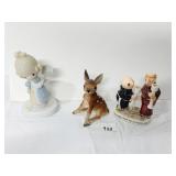 LEFTON JAPAN DEER FIGURE, BROTHER JUNIPER