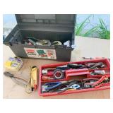 RUBBERMAID TOOLBOX, VARIOUS TOOLS