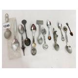 12 ASSORTED COLLECTOR SPOONS