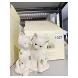 LENOX FLORAL KITTENS FIGURINE