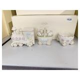 LENOX THE EASTER TRAIN 3 PC IN BOX $86.00