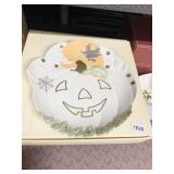 LENOX JACK-O-LANTERN LOW CANDY DISH