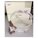 LENOX THE CHOCOLATE EASTER BASKET RABBIT