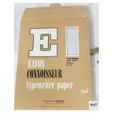 PACK OF EATON TYPEWRITER PAPER