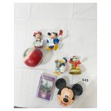 CASSETTE, BALL, DONALD DUCK, MICKEY PHONE
