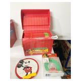 DISNEY MUSIC BOX WITH CHRISTMAS CAROLS & WALL