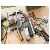 HAND SANDER, WRENCHES, PIPE WRENCH, ETC.