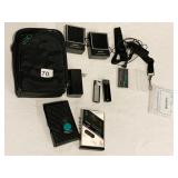 CASSETTE PLAYER W/ ACCESSORIES