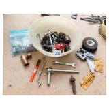 BRASS FITTING, WIRE WHEELS, ETC.