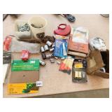 SOCKETS, WASHERS, SAFETY GLASSES, ETC.