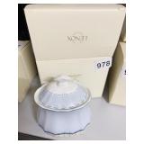 LENOX PROVENCAL SKY SUGAR DISH $40.00 EA.