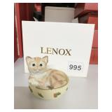 LENOX CHRISTMAS CAT NAP