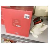 LENOX 2015 JAZZY TRUMPETER SNOWMAN 6.5" H 1