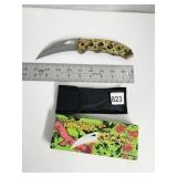 POCKET KNIFE W/ CASE AND BOX THE HAWK