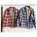 WRANGLER LARGE FLANNEL JACKETS